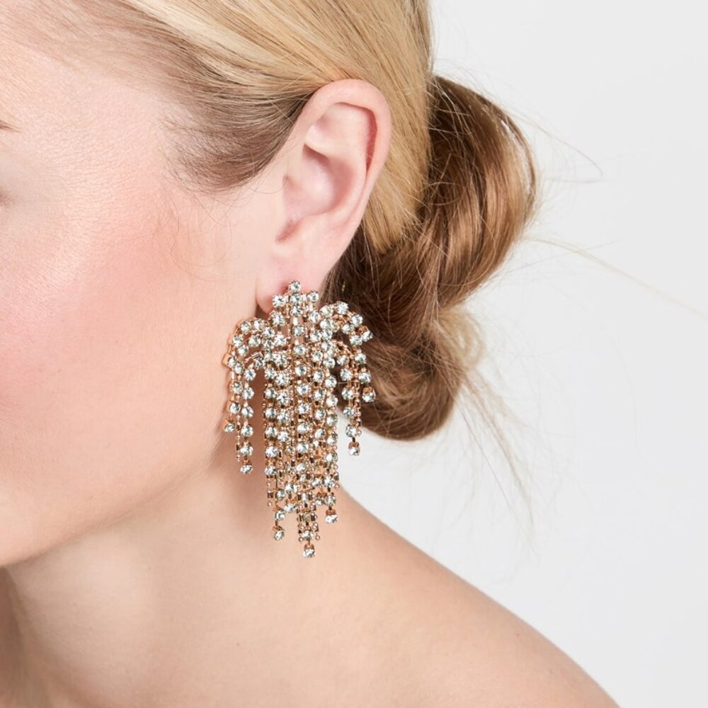 DANNIJO Cecile Earrings in Chrysolite